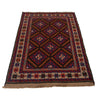 Baluchi Rug Handmade Multi Geometric 3x5 ft