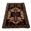 Baluchi Rug Handmade Multi Prayer Design 3x5 ft