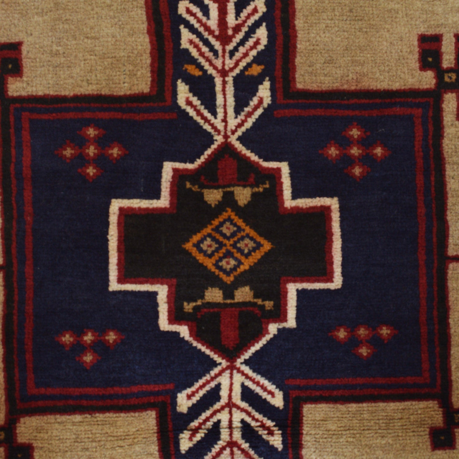 Baluchi Rug Handmade Multi Prayer Design 3x5 ft