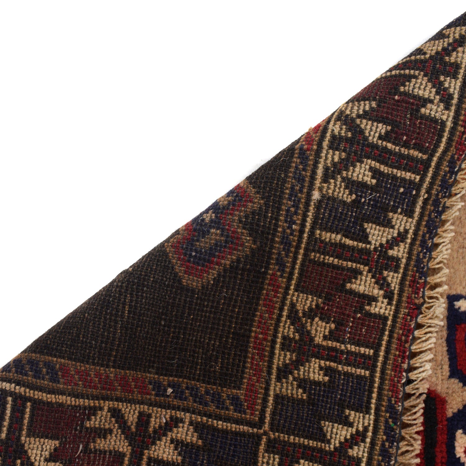 Baluchi Rug Handmade Multi Prayer Design 3x5 ft