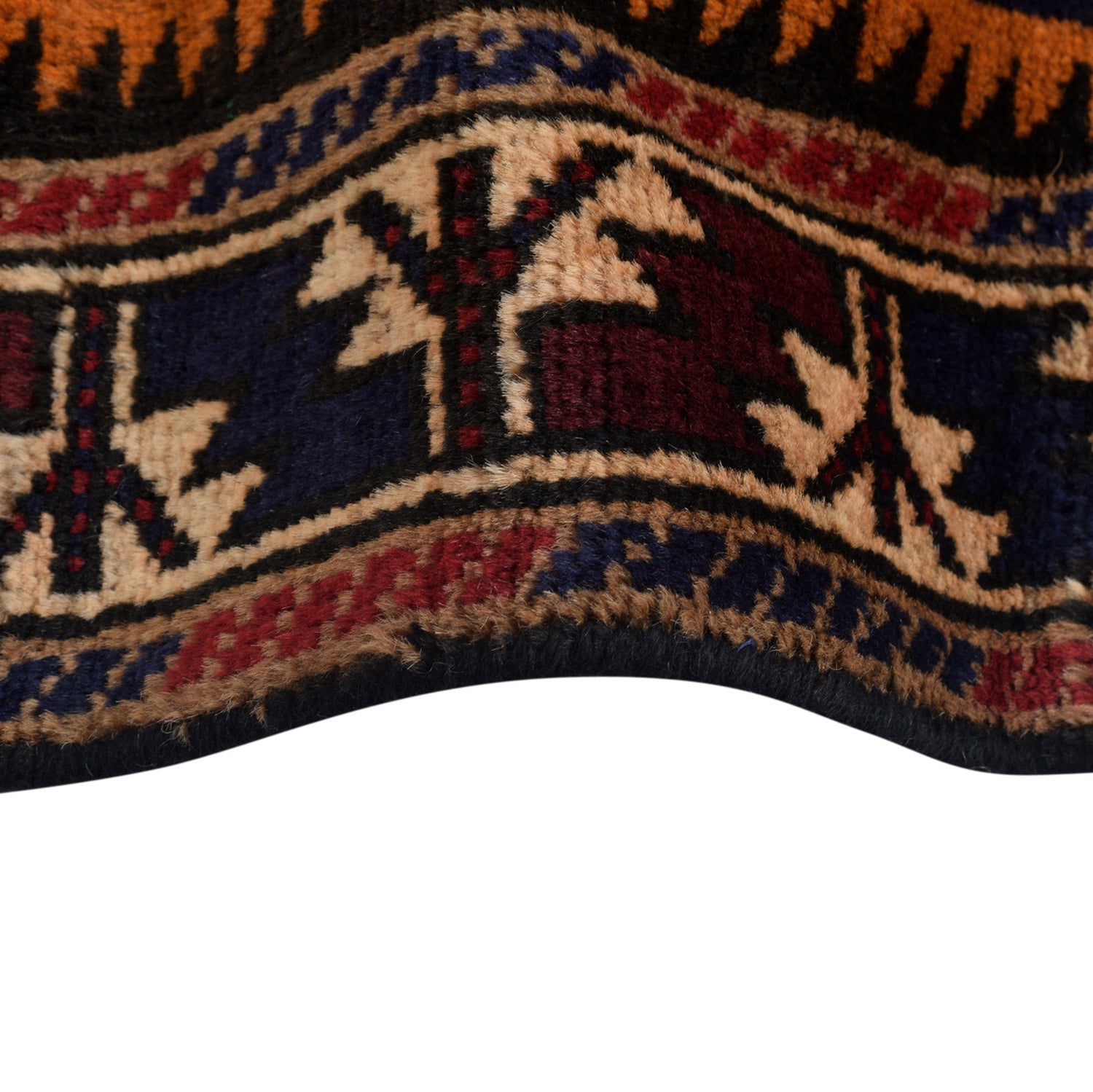 Baluchi Rug Handmade Multi Prayer Design 3x5 ft
