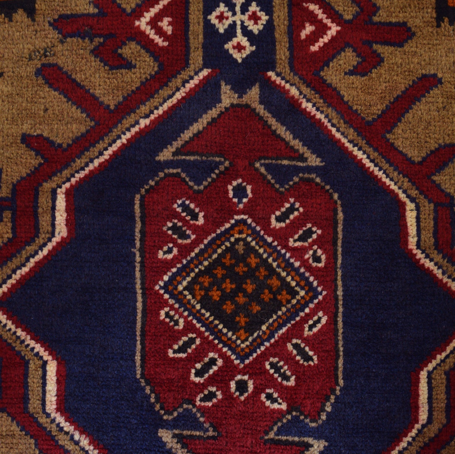 Baluchi Rug Handmade Multi Prayer Design 3x5 ft