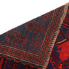 Baluchi Rug Handmade Navy Blue Floral 3x5 ft