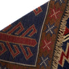 Baluchi Rug Handmade Dark Blue Geometric 3x5 ft