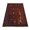 Pictorial Rug Handmade Multi Design