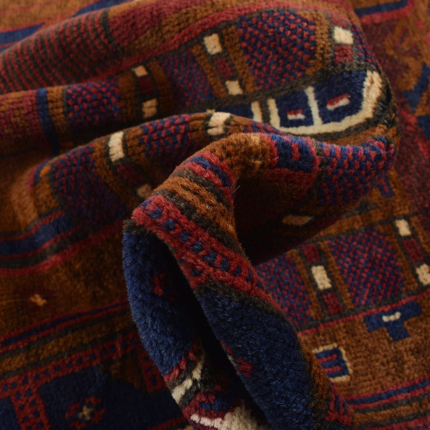 Pictorial Rug Handmade Multi Design