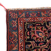 Kashan Area Rug Handmade Deep Red Medallion 9x12 ft