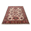 Kazak Rug Handmade Beige Medallion 4x7 ft