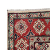 Kazak Rug Handmade Beige Medallion 4x7 ft