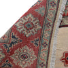 Kazak Rug Handmade Beige Medallion 4x7 ft