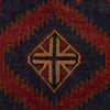 Baluchi Rug Handmade Brown Geometric 3x5 ft