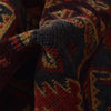 Baluchi Rug Handmade Brown Geometric 3x5 ft