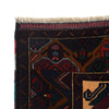 Baluchi Rug Handmade Multi Prayer Design 3x5 ft