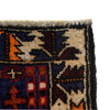Baluchi Rug Handmade Multi Prayer Design 3x5 ft