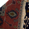 Kohistani Area Rug Handmade Black Floral 5x8 ft