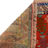 Kohistani Area Rug Handmade Vibrant Red Geometric 5x8 ft
