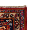 Kashan Area Rug Handmade Deep Red Medallion 10x13 ft