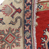 Kazak Rug Handmade Red Medallion 4x7 ft