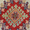 Kazak Rug Handmade Ivory Medallion 3x5 ft