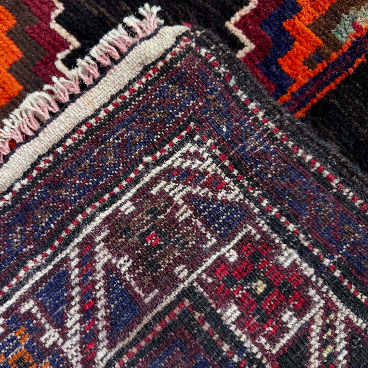 Baluchi Rug Handmade Multi Floral 4x6 ft