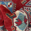 Kazak Rug Handmade Red Medallion 5x8 ft