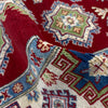 Kazak Rug Handmade Red Medallion 5x8 ft