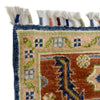 Heriz Area Rug Handmade Multi Medallion 4x6 ft