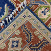 Heriz Area Rug Handmade Multi Medallion 4x6 ft