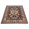 Kazak Rug Handmade Red Medallion 4x7 ft