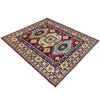 Kazak Rug Handmade Red Medallion 4x7 ft