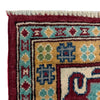 Kazak Rug Handmade Red Medallion 4x7 ft