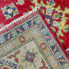 Kazak Rug Handmade Red Medallion 4x6 ft