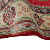 Kazak Rug Handmade Red Medallion 4x6 ft