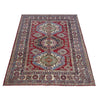 Kazak Rug Handmade Red Medallion 4x7 ft