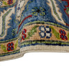 Heriz Area Rug Handmade Multi Medallion 4x6 ft