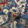 Heriz Area Rug Handmade Multi Medallion 4x6 ft