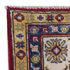 Kazak Rug Handmade Red Medallion 4x7 ft