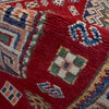 Kazak Rug Handmade Red Medallion 8' Runner