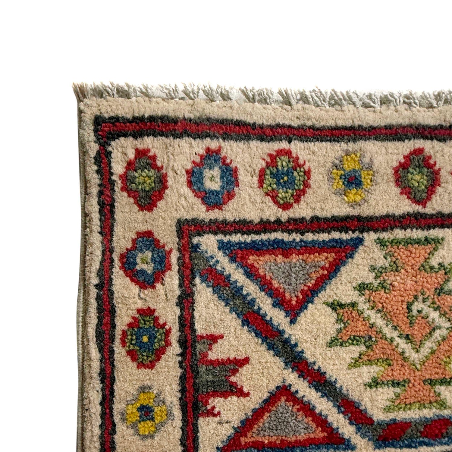 Waziri Runner Handmade Beige Medallion 10' Runner