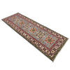 Kazak Rug Handmade Gray Medallion 6' Runner