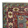 Kazak Rug Handmade Gray Medallion 6' Runner