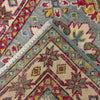 Kazak Rug Handmade Gray Medallion 6' Runner