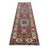 Kazak Rug Handmade Green Medallion 6' Runner