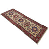 Kazak Rug Handmade Beige Medallion 5' Runner