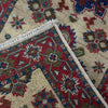 Kazak Rug Handmade Beige Medallion 5' Runner