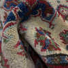 Kazak Rug Handmade Beige Medallion 5' Runner