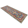 Kazak Rug Handmade Blue Medallion 6' Runner