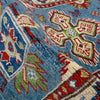 Kazak Rug Handmade Blue Medallion 6' Runner