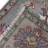 Sultani Area Rug Runner Handmade Gray Floral 5' Runner