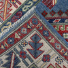 Kazak Rug Handmade Blue Medallion 6' Runner